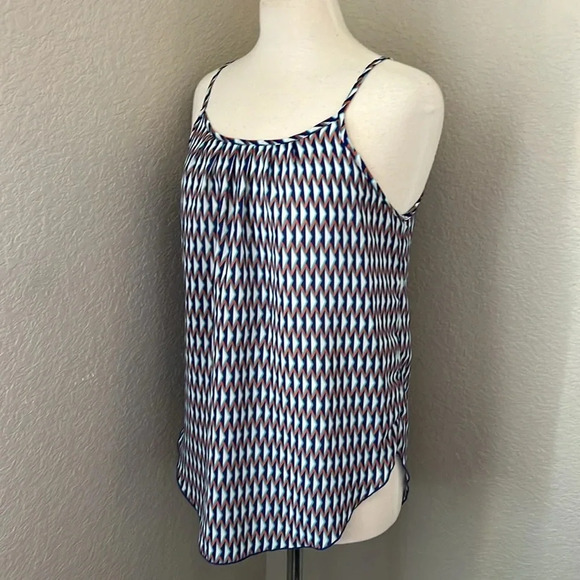RENEE C geometric patterned tank top - Picture 4 of 9